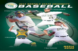 2012 NSU Baseball Media Guide