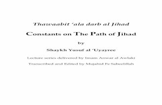 Constants on the Path of Jihad