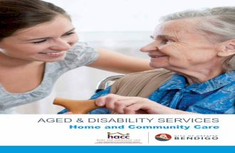Aged and Disability Service Guide