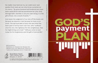 God's Payment Plan