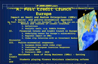 Credit crunch europe mspp leon