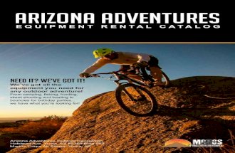 Arizona Adventures Catalog