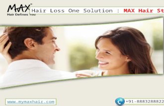 Hair Loss Problems - Here to Help You