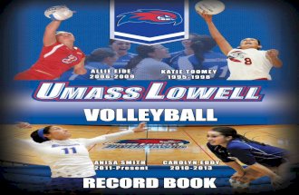 UMass Lowell Volleyball  Record Book