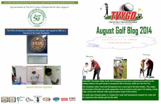Youth Golf Development Blog August 2014
