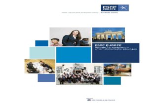 ESCP Europe - Globale Perspektiven, unternehmerische Lösungen