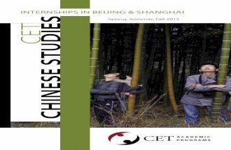 CET Chinese Studies & Internship Programs in Beijing & Shanghai