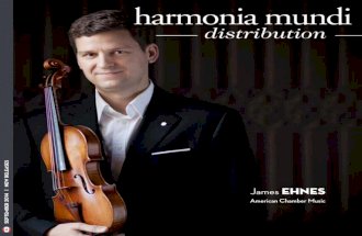 Sept 2014 New Release harmonia mundi Canada