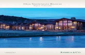 Old Snowmass Ranch ebrochure