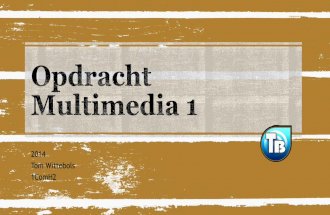 Opdracht multimedia 1(3)