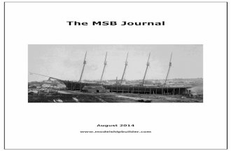 The MSB  Journal - August 2014