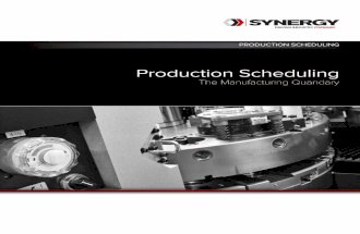 Production Scheduling - Synergy Resources