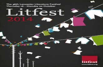 Litfest 2014 brochure