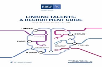 ESCP Europe Linking Talents: A Recruitment Guide