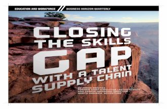 Closing The Skills Gap With A Talent Supply Chain, BHQ #11