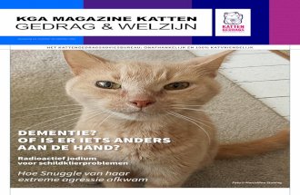 KGA Magazine Katten, Gedrag & Welzijn 10-2014