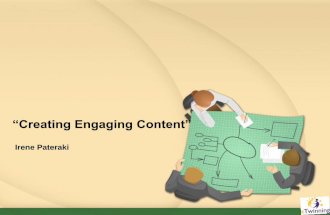 Creating Engaging content