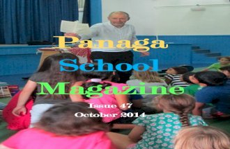 Panaga School Magazine October 2014