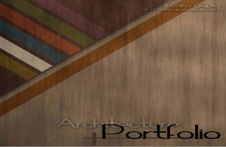 Architecture portfolio