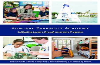 Admiral Farragut Acadmey Viewbook PreK-12th Grade