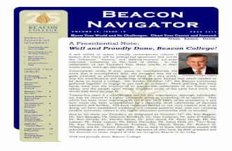 Beacon navigator vol iv issue 4 fall 2014