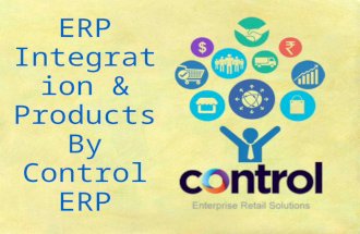 Overview of ERP Integration & Products By ControlERP