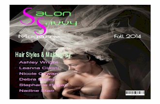Salon Savvy Magazine  2014 Fall Issue