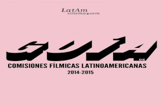LatAm cinema - Guía Comisiones Fílmicas Latinoamericanas 2014-2015