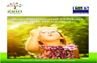 Zein Child Care-  ISB brochure