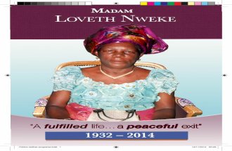 Celebrating the Life of Madam Loveth Nweke