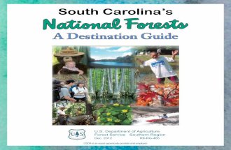 Destination Guide for South Carolina's National Forests