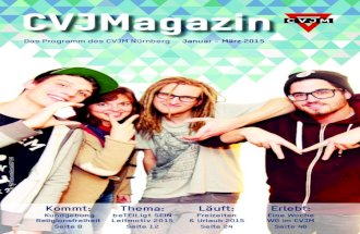 CVJM Nürnberg Magazin - Januar bis März 2015