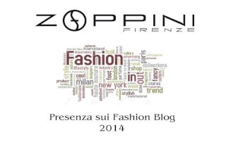 Collaborazioni Fashion Blogger 2014