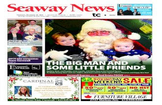 Cornwall Seaway News December 25, 2014 Edition