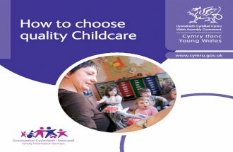 How to choose quality childcare