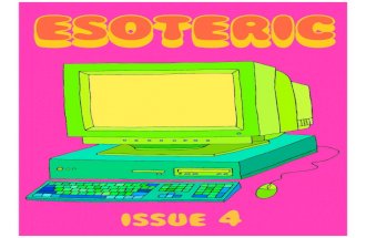 Esoteric - Issue 4
