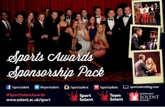 2015 Sports Awards Sponsorship Pack
