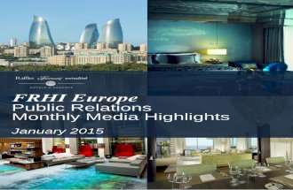 FRHI Top Coverage European Media January 2015