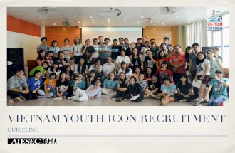 Vietnam Youth Icon Recruitment Guideline