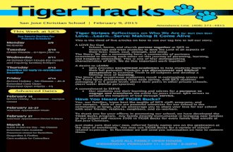 Tiger Tracks - February 9, 2015