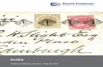 Stamp auction catalogue: India