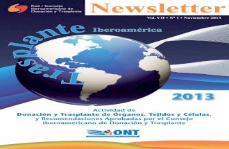 Newsletter iberoamerica 2013