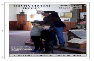 Trinity Church Honley newsletter March 2015