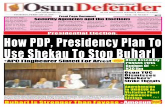 Osun-Defender February 26, 2015 Edition