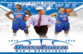 2014-15 UMass Lowell Men's Basketball Media Guide