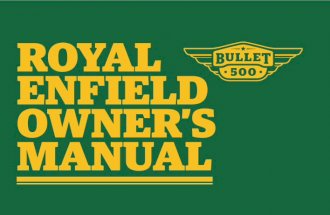 Bullet 500 owners manual