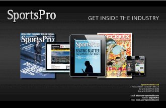 SportsPro Introduction