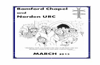 Bamford Chapel and Norden URC Magazine March 2015