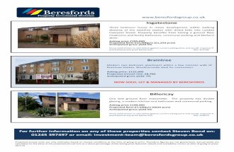 Buy to let list 20 march 2015