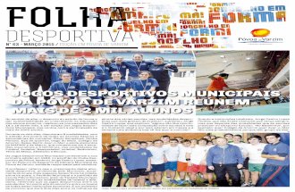 Folha Desportiva março 2015